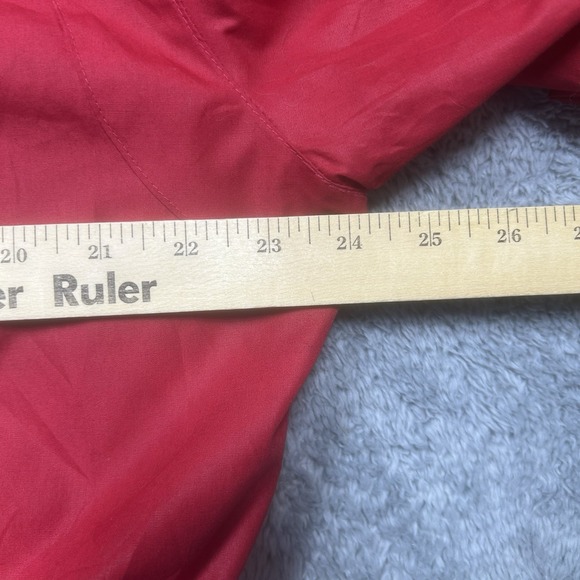 Vintage Members Only Jacket Mens 42 Red Bomber Classic Racer Jacket 80s *SPOTS - Picture 16 of 16